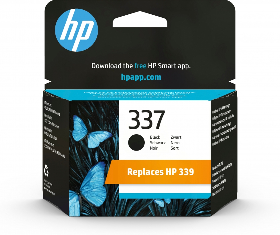 HP C9364EE N337 INK JET NERO