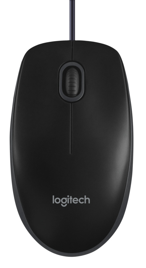 Logitech MOUSE WIRED B100 OPTICAL USB