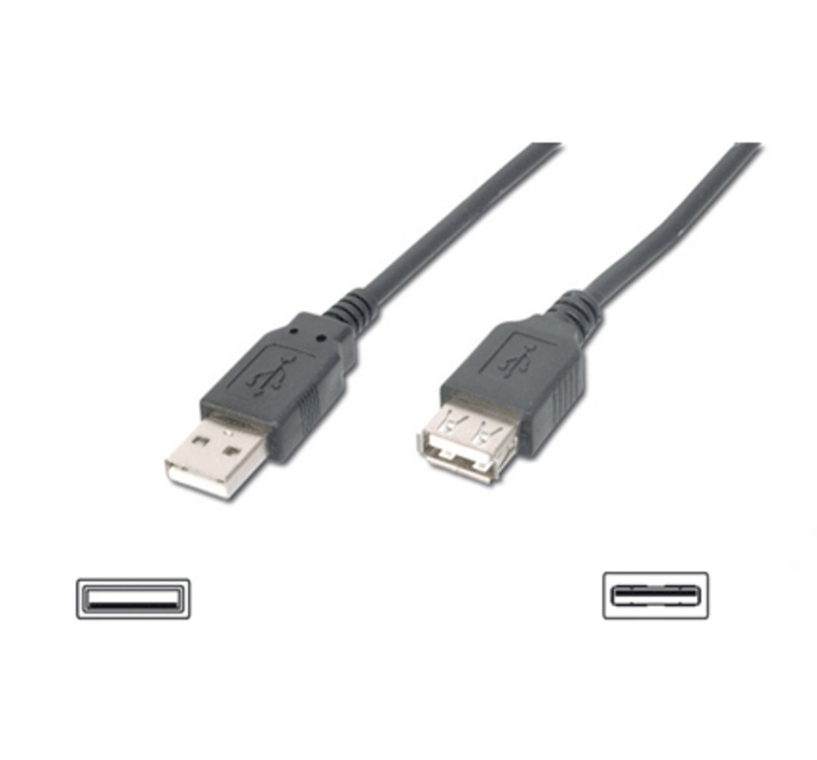 DK300202 CAVO PROL.USB 2.0 CONN.A-A 1.8M