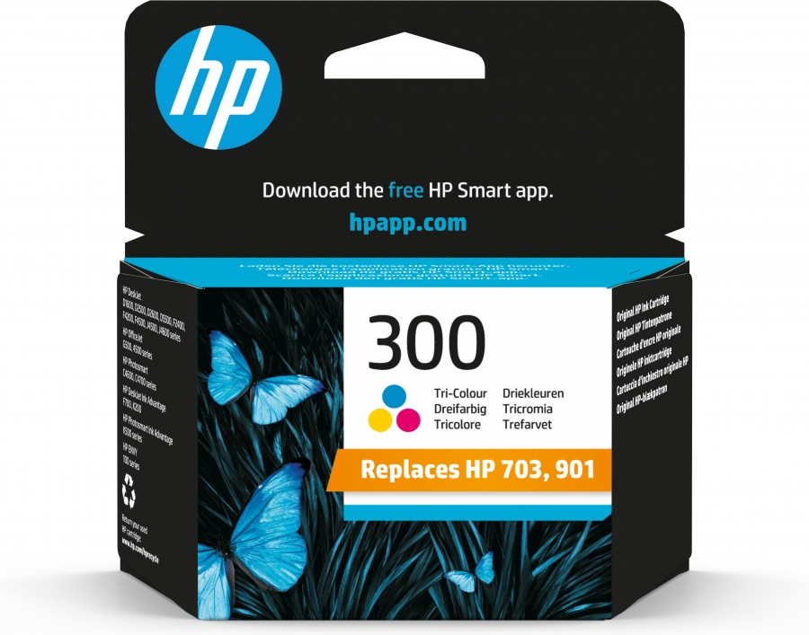 HP CC643EE N300 INK JET COLORE