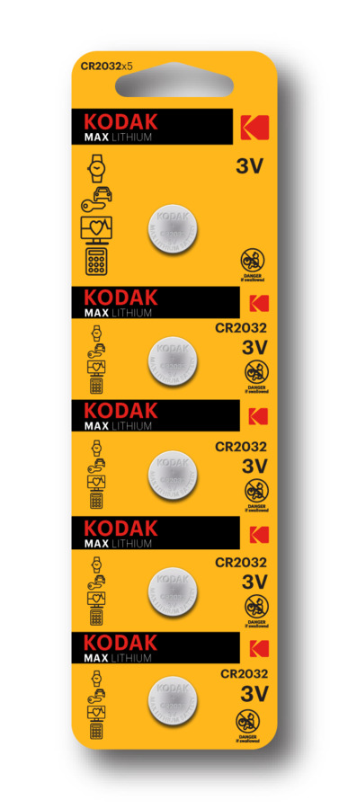 KODAK CR2032 PROMO 5 PACK