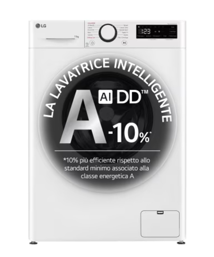 LG Lavatrice F4R3011NSWW