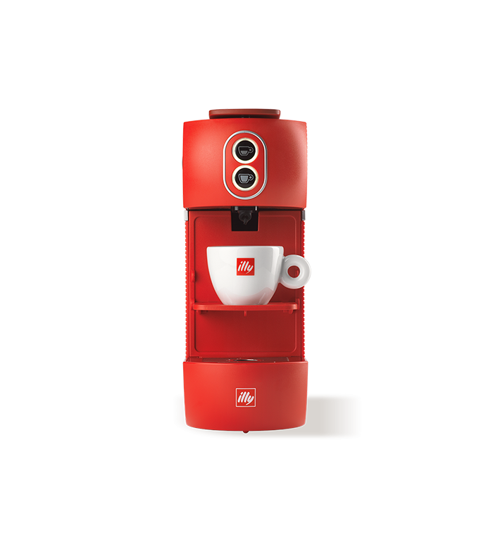 ILLY Macchina Caffe' Easy Rossa 4 astuc