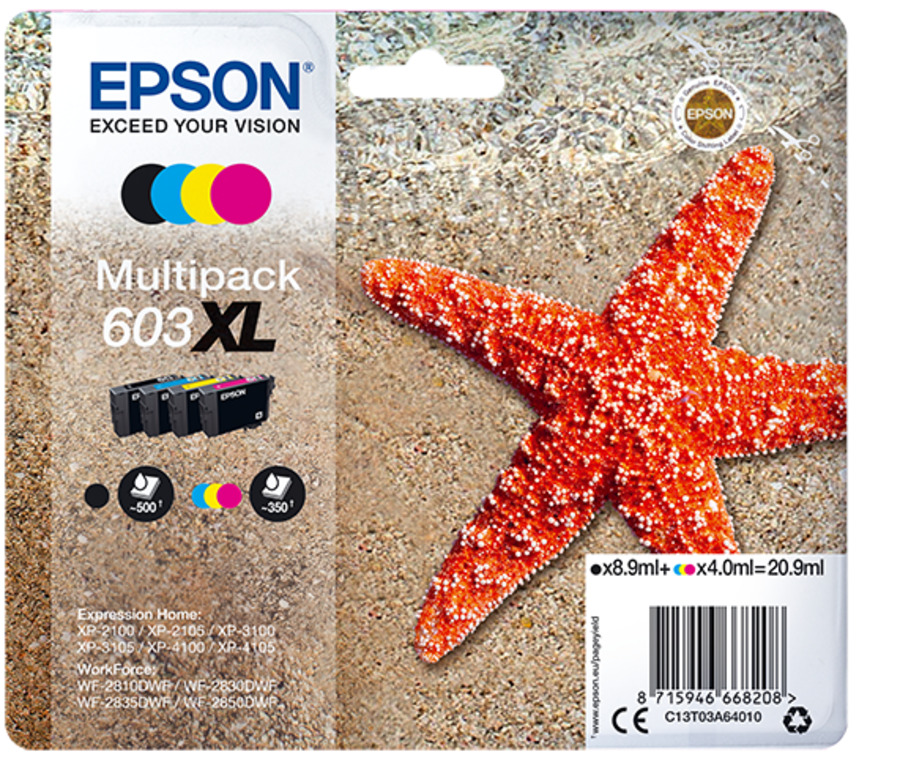 EPSON 603XL INK MULTIPACK