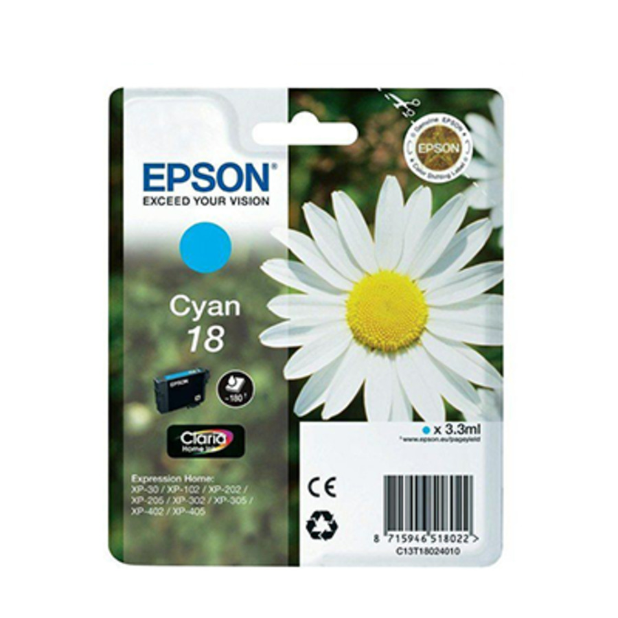 EPSON XP-102 T18024012 INK JET CIANO