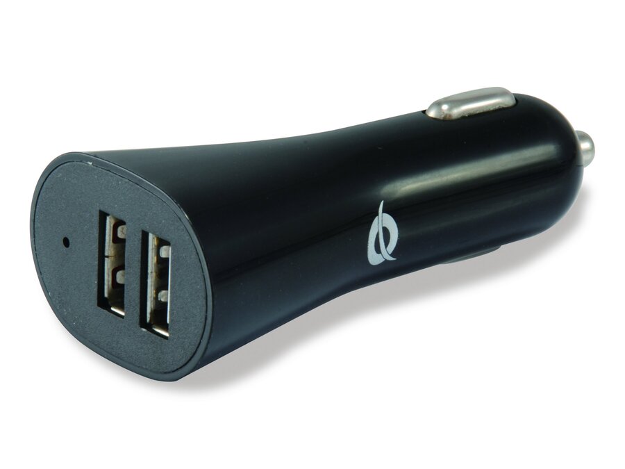CONCEPTRONIC 2-Port USB Car Charger 4.8A