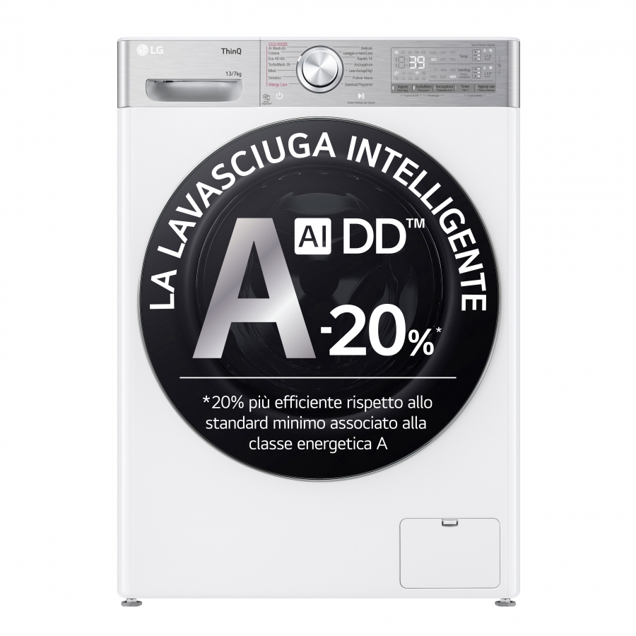 Lg D4R9513TPWC Lavasciuga 13-7kg AI DD S