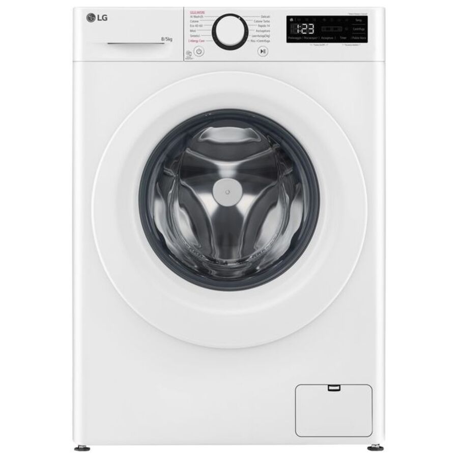 LG D2R3S08NSWW Lavasciuga Slim 8-5kg AI