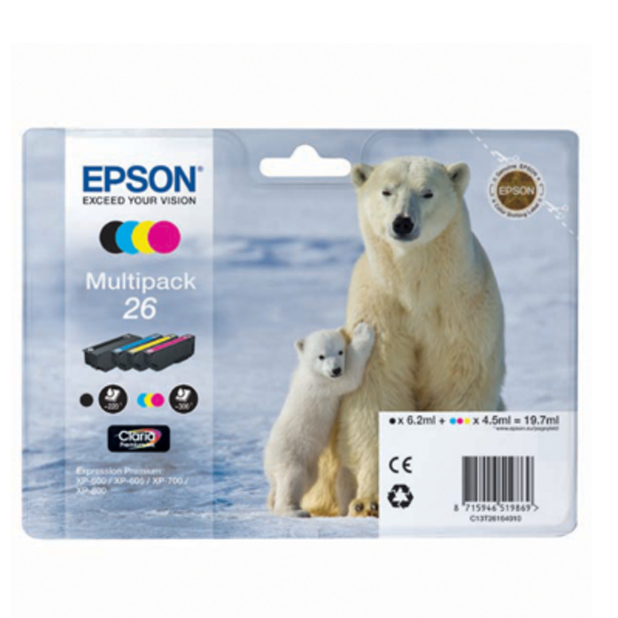 EPSON XP-600 T26164010 INK JET MULTIPACK