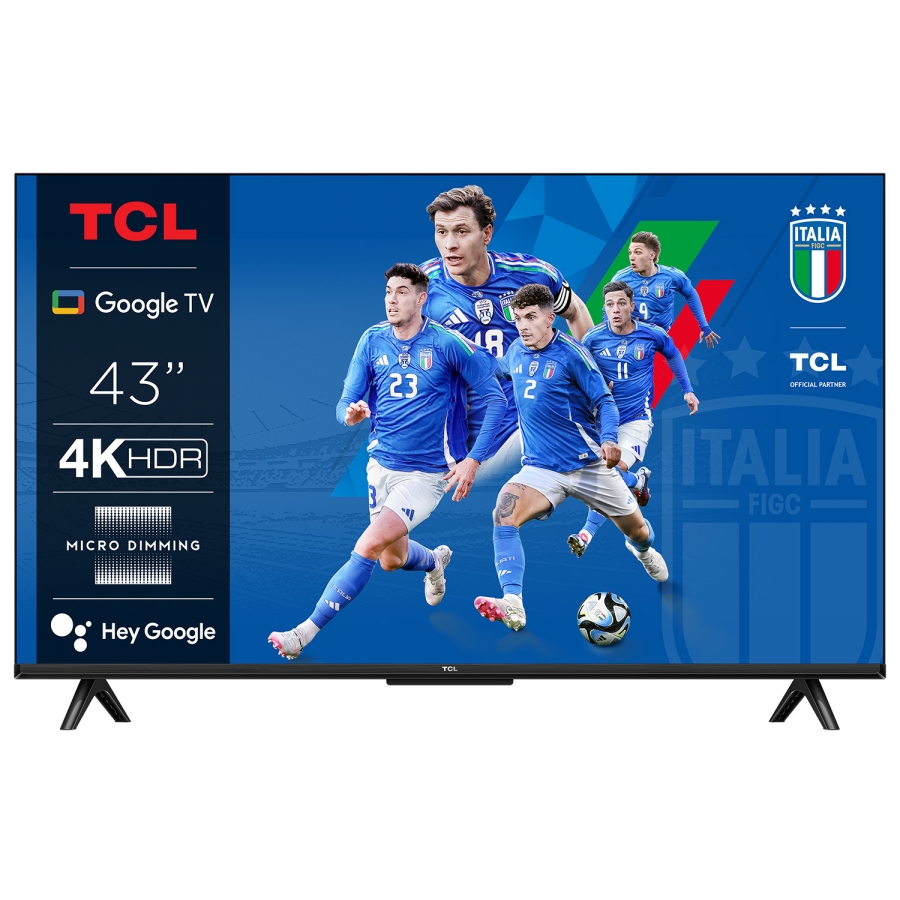 Tcl 43P61B Smart TV 43 Pollici 4K Ultra