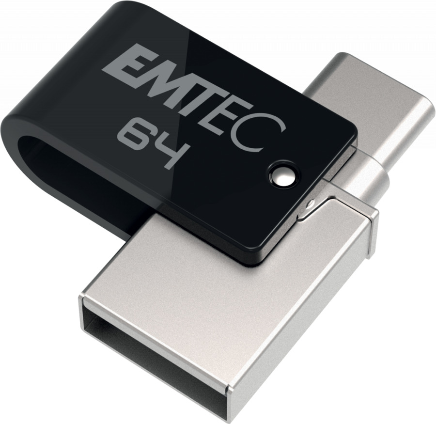 EMTEC Dual USB3.2 to Type-C T260 64GB