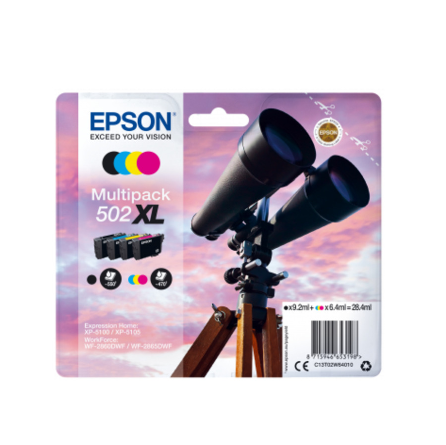 EPSON 502XL T02W64010 INK JET MULTIPACK