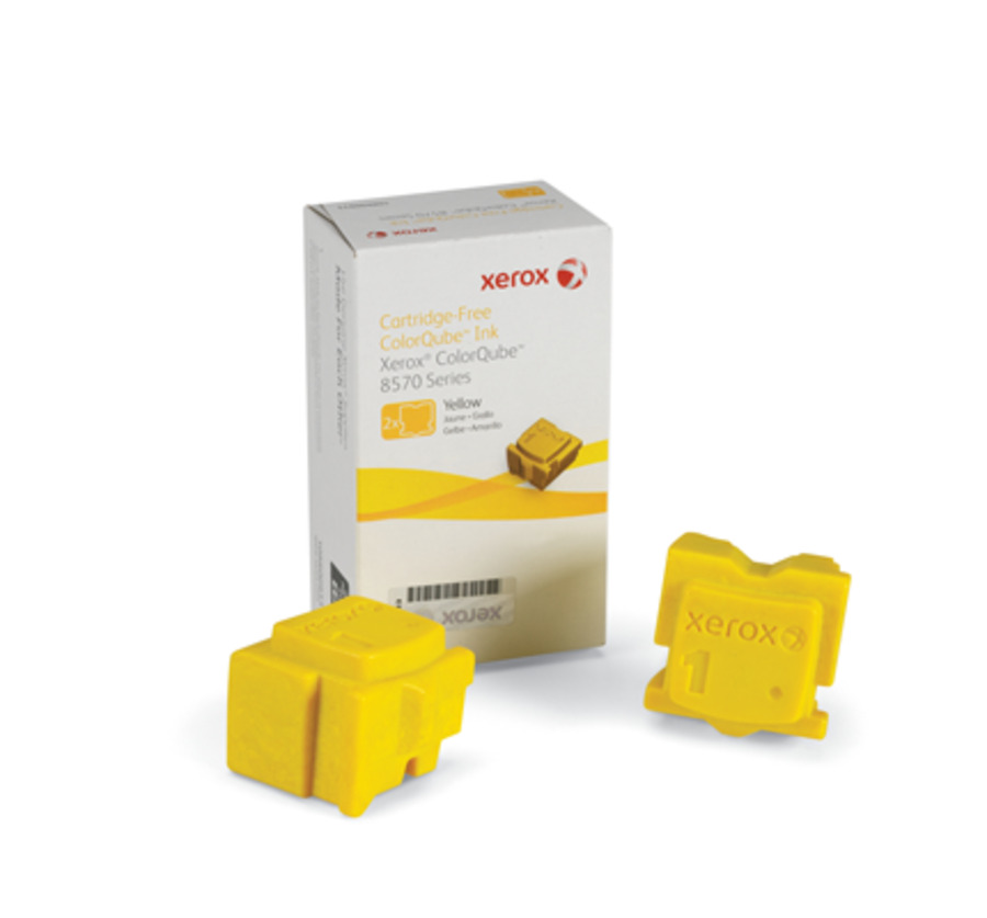 XEROX CQ 8570 SOLID INK GIALLO 2PZ